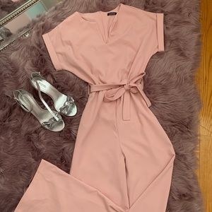Pink jumpsuit
